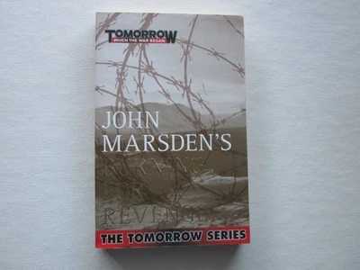 Tomorrow Series No 5 - BURNING FOR REVENGE - JOHN MARSDEN - Unread Condition - image 1 of 2