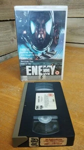 Enemy Mine VHS PAL CBS Fox Video Dennis Quaid Louis Gossett Jnr - Big Box Rental - Picture 1 of 4