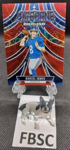 2024 Rookies & Stars Daniel Jones Airborne Red Velocity Prizm Giants Colts NFL  - Imagen 1 de 1