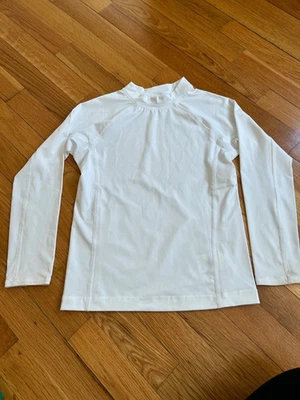 Lands End 白色男女通用 Rash Guard 儿童 S 码 (6-7) — 第 1/3 张图片