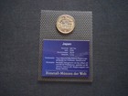 TOP Japan Bi-Metall Münze im Blister! OVP! KMS! RAR! SELTEN! Bimetall Münzen der