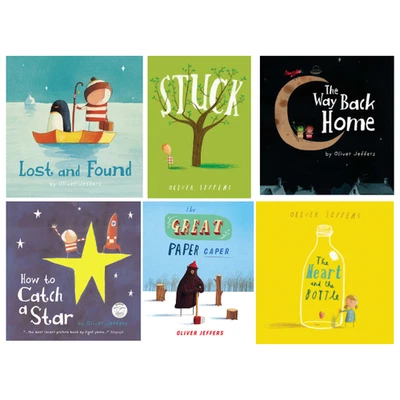 Oliver Jeffers 6 Picture Book Collection Set - NEW (Free P+P) Lost and Found - Image 1 of 4