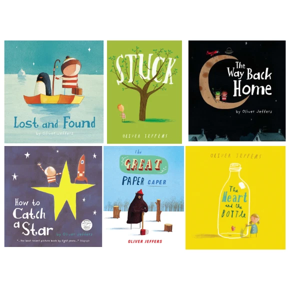 Oliver Jeffers 6 Picture Book Collection Set - NEW (Free P+P) Lost and Found - Image 1 of 4