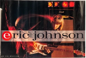 Eric Johnson Ah Via Musicom Promotional Promo Poster 10990 - Picture 1 of 4