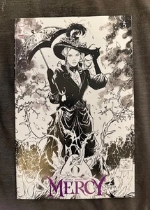 Mirka Andolfo's Mercy 5 VF AUG 2020 Image Comics Daniel B&W Variant - Picture 1 of 1