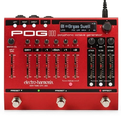 EHX Electro-Harmonix POG3 Polyphonic Octave Generator Guitar Effect Pedal - Image 1 of 4