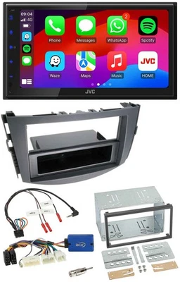 JVC Bluetooth USB Lenkrad 2DIN DAB Autoradio für Toyota RAV 4 ab 2011 28 Pin - Bild 1 von 4