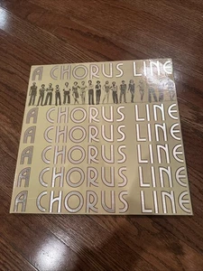 A Chorus Line - Original Cast Recording-1975 VINTAGE - Vinyl Record LP - Picture 1 of 7