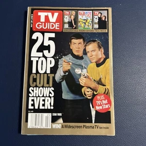 TV Guide 5/30/2004 - 25 Top Cult Shows Ever! Star Trek Williams Shatner Spock - Imagen 1 de 3