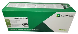 Cartucho de tóner negro original Lexmark 52D2000 nuevo precio IVA incluido - Imagen 1 de 1