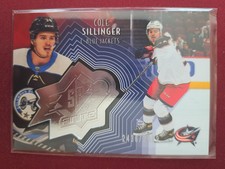 Cole Sillinger /2999 SPx FINITE 2021-22 Upper Deck Extended Series #SF-15 NHL RC