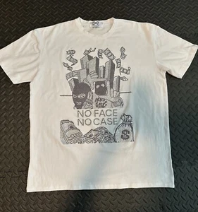 DNA PREMIUM WEAR RHINESTONE OVERSIZED White T-SHIRT Size 3XL - Picture 1 of 9