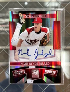 Noah Syndergaard 2010 Panini Elite edición extra automático/809 #113 New York Mets - Imagen 1 de 2