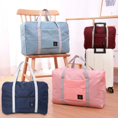 Foldable Mens Extra Large Travel Holdall Bag SPORTS LEISURE CASUAL GYM WORK BIG - Image 1 of 4