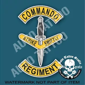 AUSTRALIAN COMMANDO REGIMENT Decal Sticker Australiana Military Patriotic Decals - Bild 1 von 1