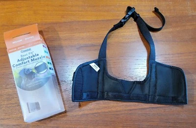 Hocico Best Fit Ajustable Cómodo Perro Mascota Talla Mediana Negro Costero NUEVO Foto 1 de 4