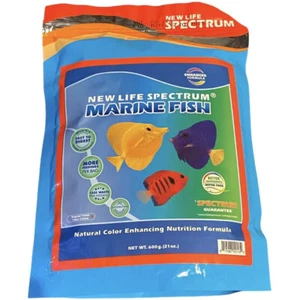 New Life Spectrum MARINE FISH Pellets 600g Natural Color Enhancing Fish Food - Picture 1 of 1