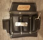 AWP HP Tool Belt 100% Oil Tan Leather High Performance Black