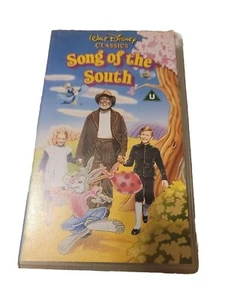 SEALED! Authentic Disney Song of The South VHS Tape UK PAL Version Hologram - Picture 1 of 14