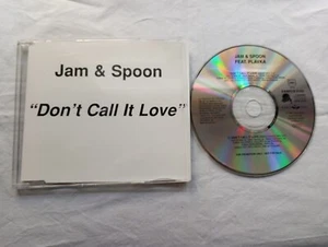 Jam & Spoon Feat Plavka CD ''Don't Call It Love Promo CD - Picture 1 of 4