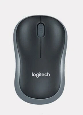 Logitech M186 Wireless Mouse Black computer parts - Image 1 of 4