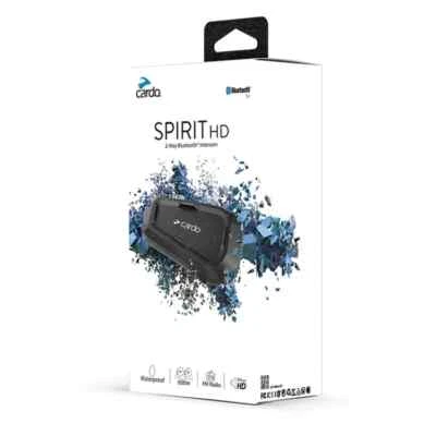 Cardo SPIRIT HD Motorcycle Helmet Headset Intercom Single Pack SPRT0002 - image 1 of 4