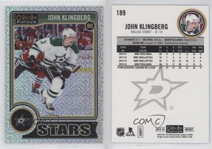 2014-15 O-Pee-Chee Platinum Traxx John Klingberg #189 Rookie RC