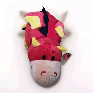 FlipaZoo Flip a Zoo Bei Bei Panda Ember Dragon Large 18" 2 in 1 Plush 2015 - Picture 1 of 11