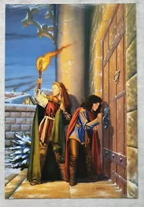 Larry Elmore Colossal Cards 27 - Fantasy RPG Colour Art FPG 1995 Rare Mint - Foto 1 di 3