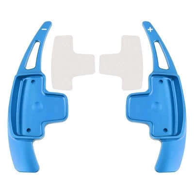 Blue Steering Wheel Paddle Shifter Fit Mercedes-Benz A C E ML 2012~15 Aluminium Foto 1 de 4