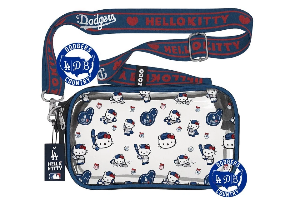 Bolso de Mano Hello Kitty de los Dodgers de Los Ángeles Sellado Nuevo Foto 1 de 1