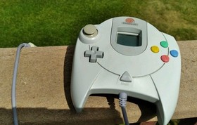SEGA Dreamcast Controller With VMU and Rumble Pack - Tested, Working Great 