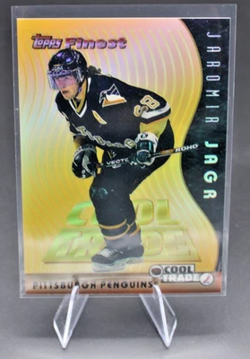 1995-96 Topps Finest Jaromir Jagr Refractor #20R NM/MT Pittsburgh Penguins - Image 1 of 2
