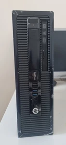HP PRODESK 400 G1 SFF DEKTOP PC, INTEL PENTIUM G3220, 8GB, 500GB, Windows 11 Pro - Picture 1 of 19