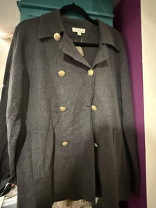 J Crew Warwick Pullover Blazer Relaxed Fit Baumwollmischung Gr. Small Freizeit Luxus - Bild 1 von 11