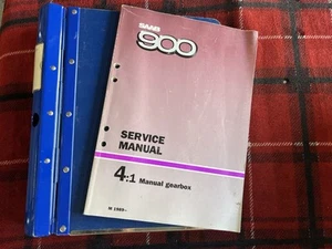 Saab c900 1985 Service Manual - Picture 1 of 7
