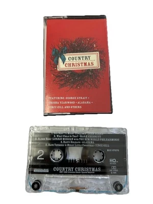 Country Christmas [Cassette] Various artists - Like New, FREE Shipping Foto 1 de 2