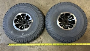 AIR 3.00-4 (10"x3", 260x85) Drive Wheel Assembly for Jazzy and Jet Power Chairs - Picture 1 of 5