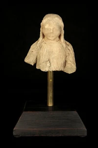 Interessante alte Skulpturenreste Kalkstein, Volkskunst um 1800 - Bild 1 von 13