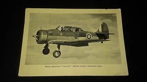 VINTAGE PHOTOGRAPH MILITARY NORTH AMERICAN HARVARD BRITISH TRAINER WORLD WAR II - Picture 1 of 5