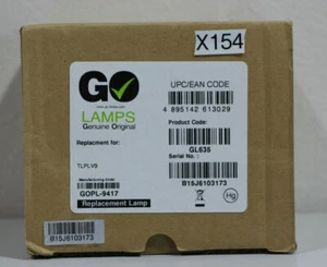 Go Lamps TLPLV9 Lamp Module projektor lamp neu in OVP (X154-R23) - Photo 1/2