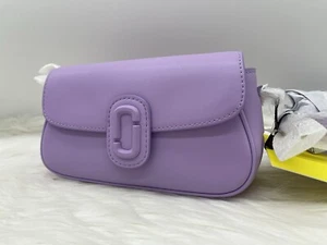 Borsa a tracolla AUTENTICA NUOVA CON ETICHETTE Marc Jacobs donna The Clover in pelle pochette - glicine - Foto 1 di 21