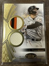 Joc Pederson 2023 Topps Tier One Dual Relic /25 T1R-JPE