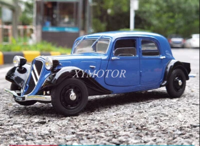 Solido 1:18 Citroen TRACTION 7 1937 Diecast Model Car Blue Toys Hobby Gifts - Image 1 of 2