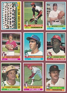 1976 Topps Baseball (529-660) * You Pick * Conditions Listed - Picture 1 of 267