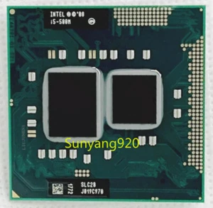 Intel Core i5 580M 2.66GHz SLC28 Dual-Core Socket PGA988 Laptop CPU Procossor - Picture 1 of 4