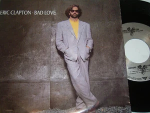 7" Eric Clapton Bad Love - Top Zustand alter Lagebestand Old Stock # 4730 - Bild 1 von 1