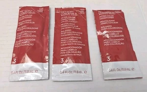 3 Pack REVLON COLORSILK AFTER-COLOR Conditioner Packets- 0.4 Fl. Oz. TRAVEL SIZE - Picture 1 of 3
