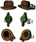 Lucasfilm's Official Indiana Jones & the Dial of Destiny Stud Earrings - 3 Pairs