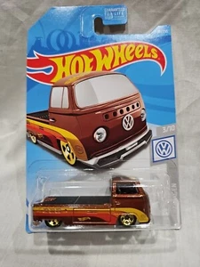 NEW Hot Wheels Volkswagen 3/10 (2017) Copper VW T2 Pickup Truck Toy 96/250 - Picture 1 of 2